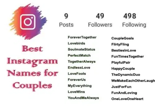 Best Instagram Names for Couples