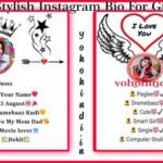 Stylish Instagram Bio For Girl 2023