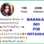 Mahakal bio for instagram