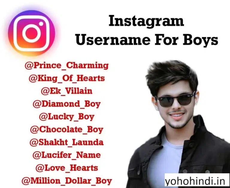 Best Instagram Usernames For Boys