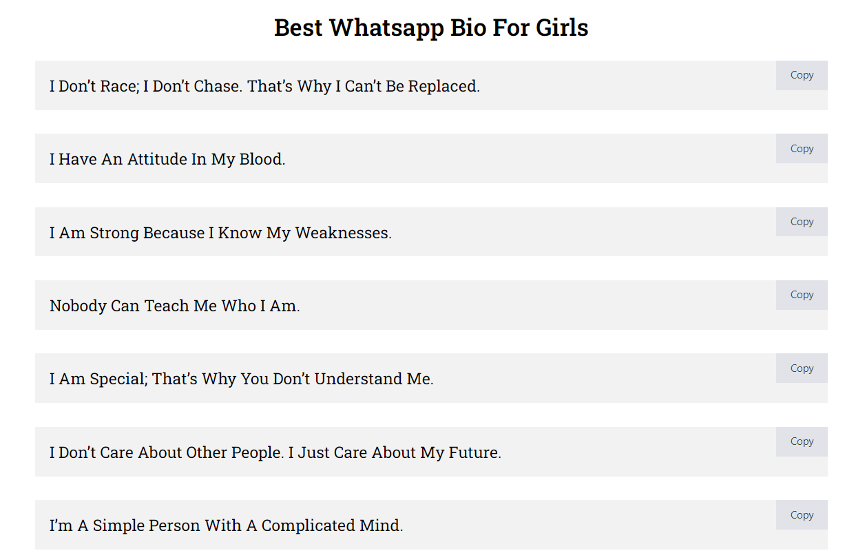 Best Whatsapp Status