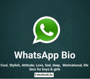 Whatsapp Bio For Boys & Girls