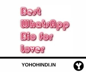 whatsapp bio for lover