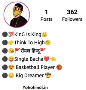 999+Best Instagram Bio Style Font Boy and Girls Attitude Bio-Yohohindi