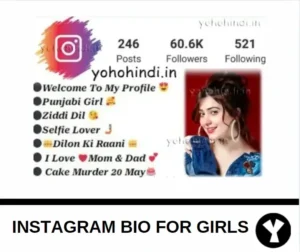 Instagram bio for girls 2025